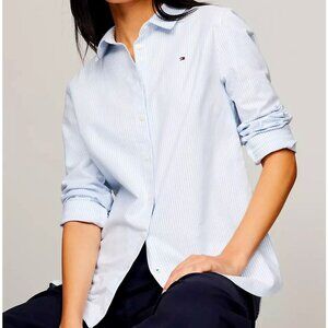 Tommy Hilfiger striped oxford shirt for women
